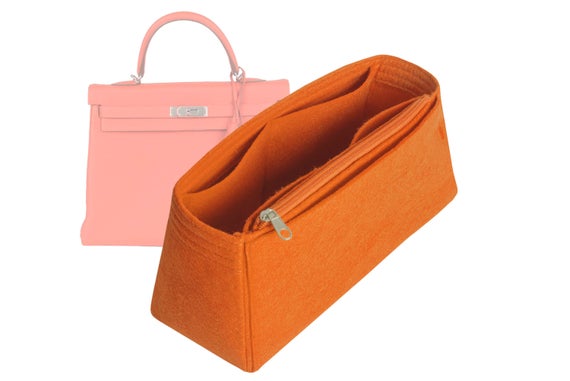 For "Kelly Retourne 35" Bag Insert Organizer, Purse Insert Organizer, Bag Shaper, Bag Liner - Worldwide Shipping 4-6 Days by SenamonBagOrganizer