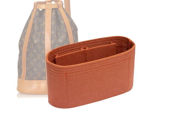 For "Monogram Randonnee GM"  Bag Insert Organizer In 25.5cm/10 inches, Purse Insert Organizer - Worldwide Shipping 4-6 Days by SenamonBagOrganizer