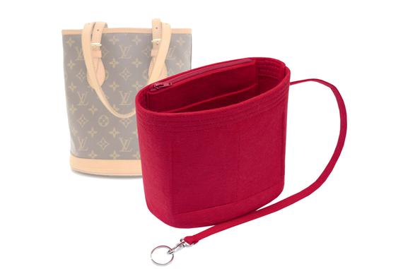 For "Petit Bucket PM" Bag Insert Organizer in 7 inch/18.5 cm height, Purse Insert Organizer - Worldwide Shipping 4-6 Days by SenamonBagOrganizer