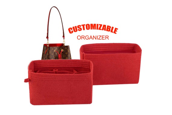 For "LV NÉONOÉ Bag" Purse Insert Organizer, set of - 2, Bag Organizer In 5.5 inch /14 cm Height- Worldwide Shipping 3-5 Days by SenamonBagOrganizer
