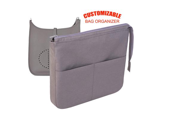 For "Hermes Evelyn GM 33 Bag" Purse Insert Organizer, Fabric Organizer, Bag Organizer In 9 Inch /22 cm Height- Worldwide Shipping 3-5 Days by SenamonBagOrganizer