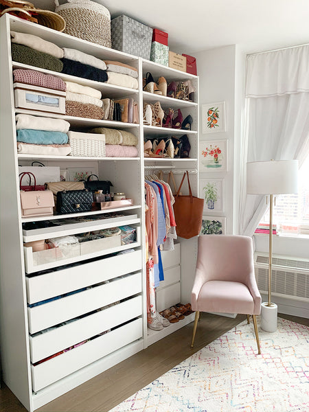 Custom Built-In Closet Reveal + Drawer Organization Tips