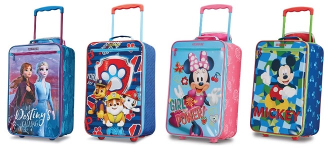 Kids American Tourister Luggage as low as $27! (Frozen, Paw Patrol, & Disney)