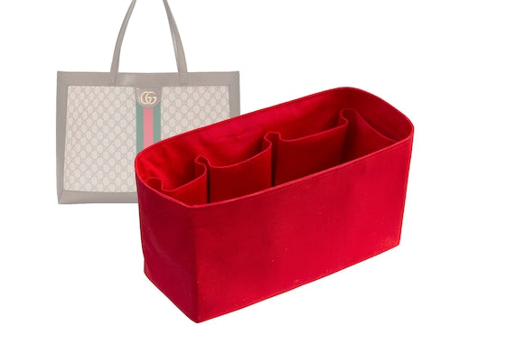 For "Ophidia Soft GG Supreme Tote Medium - 547947" Fabric Bag Insert, Purse Insert Organizer - Worldwide Shipping 4-6 Days by SenamonBagOrganizer