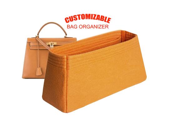 For "Hermes Kelly 32 Bag" Purse Insert Organizer, Bag Organizer In 5 inch /12 cm Height, Worldwide-Shipping Time 3-5 Days by SenamonBagOrganizer