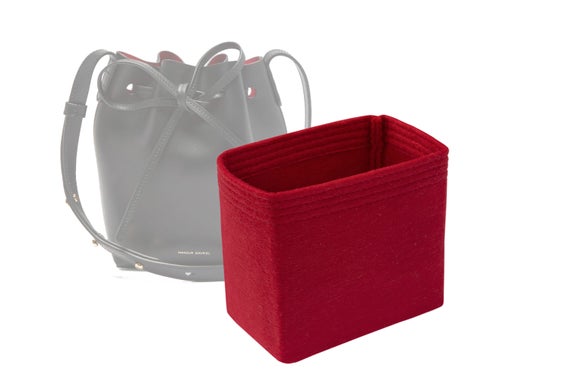 For "Mini Mini Leather Bucket Bag" Bag Insert Organizer, Purse Insert Organizer, Bag Shaper - Worldwide Shipping 4-6 Days by SenamonBagOrganizer
