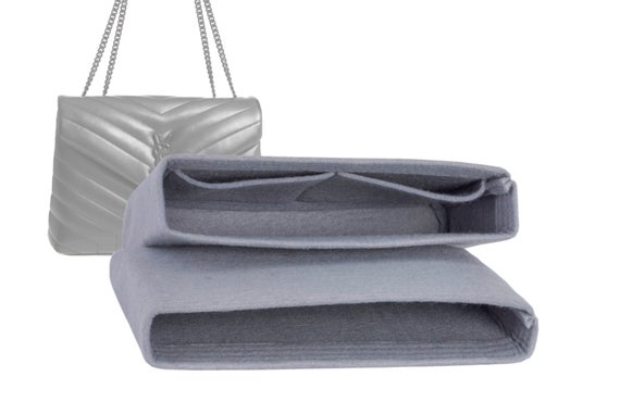 For "Loulou Bag Medium" SET OF-2 Bag Insert Organizer, Purse Insert Organizer, Bag Shaper, Bag Liner - Worldwide Shipping 4-6 Days by SenamonBagOrganizer