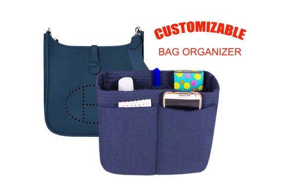 For Her. mes Evelyn PM 29 bag insert organizer purse insert with Ipad place (7.8inch hight) ,EXPRESS SHIPPING by SenamonBagOrganizer