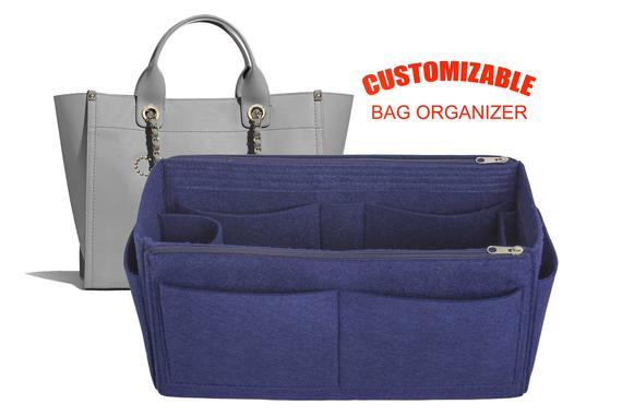 For "Chanel shopping bag Grained Calfskin leather " purse insert organizer, bag shaper, EXPRESS SHIPPING by SenamonBagOrganizer