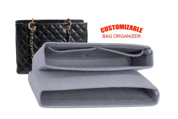 For "Ch.anel GST Grand Shopping Tote" SET OF -2, Bag Organizer In 5 inch /13 cm Height, Worldwide-Shipping Time 3-5 Days by SenamonBagOrganizer