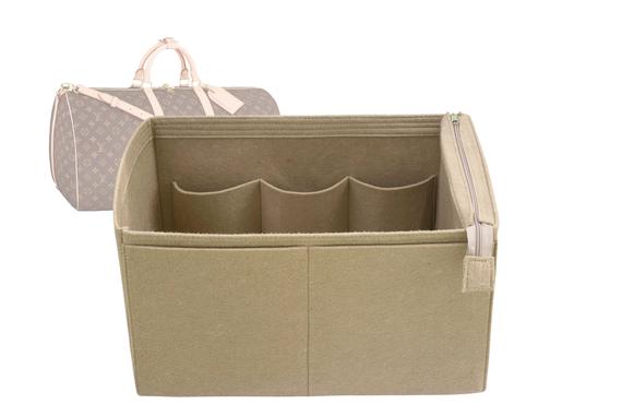 For "Keepall 50" Bag Insert Organizer, Purse Insert Organizer, Bag Liner - Worldwide Shipping 4-6 Days by SenamonBagOrganizer
