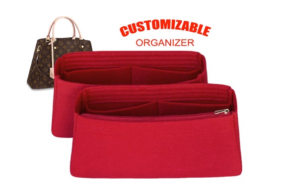 For "LV MONTAIGNE BB" Purse Insert Organizer, Bag Liner - Worldwide Shipping 3-5 Days by SenamonBagOrganizer