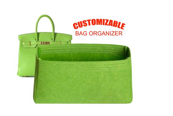 For "Hermes Birkin 35 Bag" Zero Pocket Bag Insert Organizer, In 6 inch /16 cm Height- Worldwide-Shipping 3-5 Days by SenamonBagOrganizer