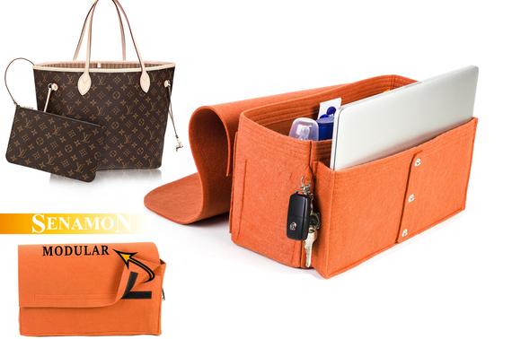 L. V Bags Purse bag insert bag organizer bag insert organizer with Ipad & MacBook placer  ,EXPRESS SHIPPING by SenamonBagOrganizer
