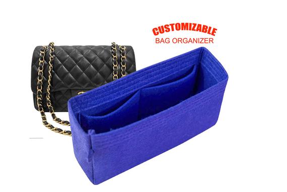 For "Ch.anel Medium Double Flap Bag" Bag Organizer In 4 inch /9 cm Height, Worldwide-Shipping Time 3-5 Days by SenamonBagOrganizer