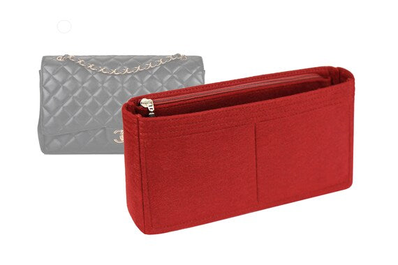 For "Classic Double Flap Maxi A58601" 18cm /7inches Height Insert Organizer, Purse Insert Organizer, Bag Shaper- Worldwide Shipping 4-6 Days by SenamonBagOrganizer
