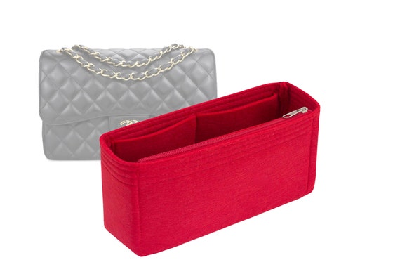 For "Double Flap Bag Jumbo-A58600" Bag Insert Organizer, Purse Insert Organizer, Bag Shaper, Bag Liner - Worldwide Shipping 4-6 Days by SenamonBagOrganizer