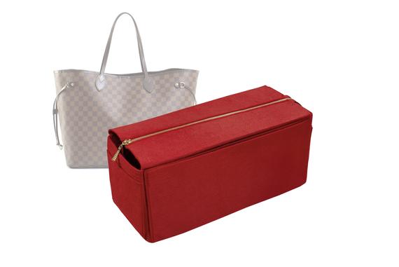 For "Neverfull MM" Bag Insert Organizer, Purse Insert, Bag Shaper,  Removable zipper flap - Worldwide Shipping 4-6 Days by SenamonBagOrganizer