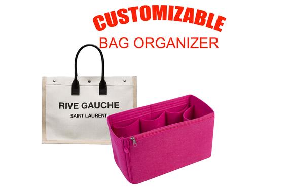 For SAINT LAURENT 'Rive Gauche 9 inches/22.5cm hight Shopper bag insert organizer, purse insert organizer, bag shaper, Express shipping by SenamonBagOrganizer