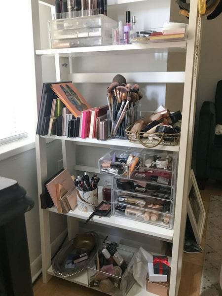 How I Decluttered and Organized My Makeup Stash