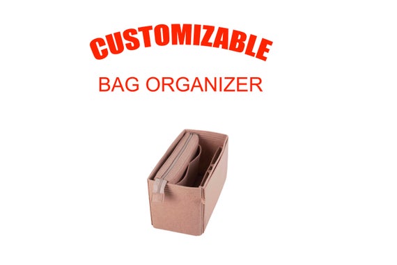 Bag insert organizer in mocca color, purse insert organizer, bag shaper, EXPRESS SHIPPING by SenamonBagOrganizer