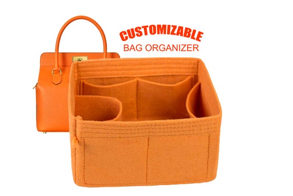 For "Hermes Toolbox 26 Bag" Purse Insert Organizer, Bag Organizer In 5 Inch /13 cm Height- Worldwide-Shipping Time 3-5 Days by SenamonBagOrganizer