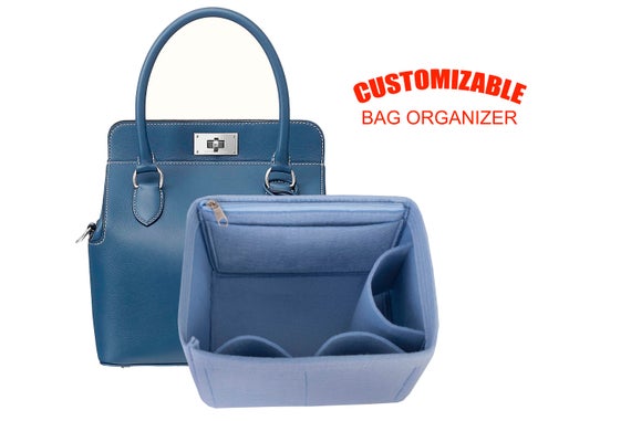 For Her. mes Toolbox Bags 20 purse insert organizer bag insert, without pockets in pivoine ,EXPRESS SHIPPING by SenamonBagOrganizer