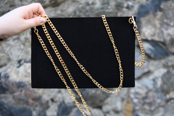 Custom Size Clutch Bag Liner, With Or Without Chain, Purse Insert Organizer, Bag Shaper, Bag Liner - Worldwide Shipping 4-6 Days by SenamonBagOrganizer