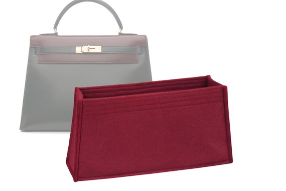 For "Kelly 32" 14 cm/5.5" Height Bag Insert Organizer, Purse Insert Organizer, Bag Shaper - Worldwide Shipping 4-6 Days by SenamonBagOrganizer
