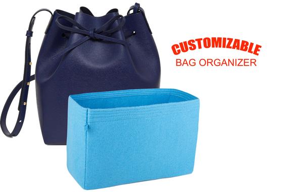 For Mansur Gavriel MINI bag purse insert organizer without pocket, bag insert organizer,EXPRESS shipping by SenamonBagOrganizer