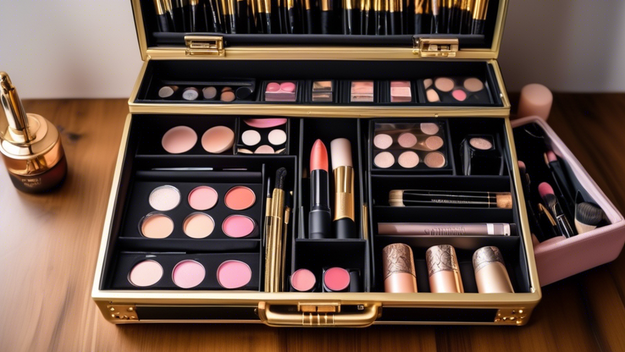 Beauty Essentials: Makeup Case with Makeup