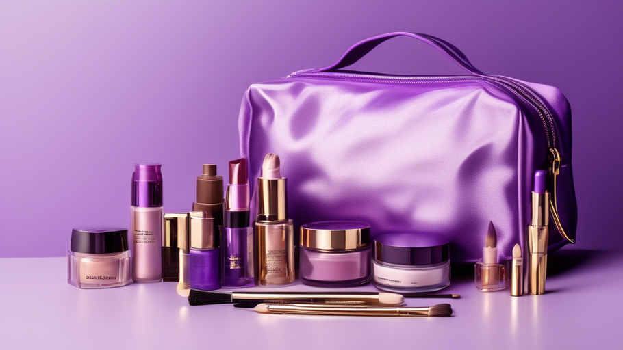 Purple Power: The Perfect Cosmetic Bag