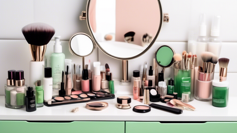 Tidy Up Your Beauty with Green Makeup Organizers