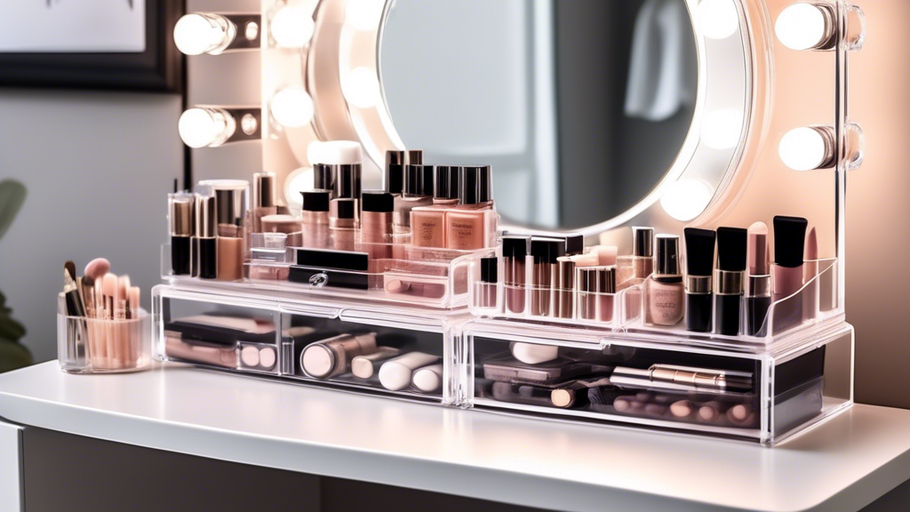 Clutter-Free Makeup: Unveil the Magic of Clear Organizers