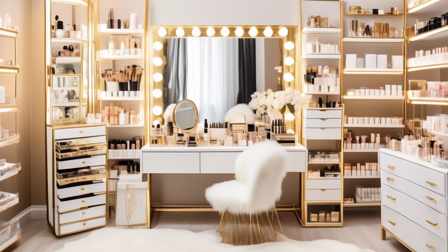 Storeroom for Your Beauty Essentials: The Ultimate Large Cosmetics Organizer