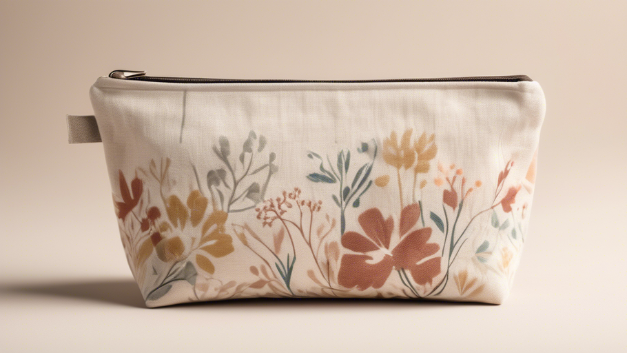 Linen Beauty: The Perfect Cosmetic Bag