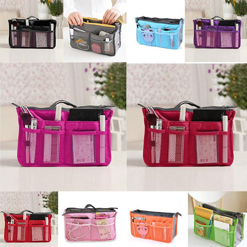 Slim Bag-in-Bag Purse Organizer - Assorted Color