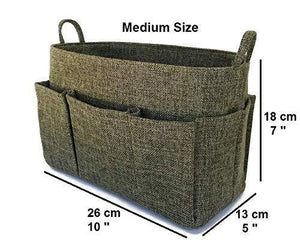 Related k m quality product medium purse insert organizer insert for longchamp cuir neo s lv speedy 30 handbag tote bag 10x5 easyswap inside gray
