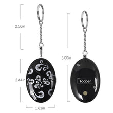 Load image into Gallery viewer, Select nice foaber personal alarm keychain personal alarms for women purse self defense keychain safe sound 120 130 db alarm device for women elderly kids night workers