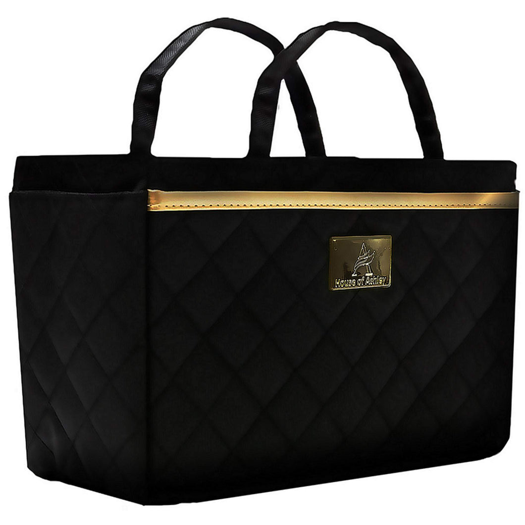 Cheap bag organizer beauty purse handbag tote insert multi use stylish open insert premium quality bonus make up pouch beautiful gift box