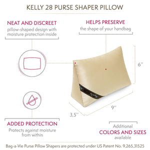 Discover the best bag a vie purse pillow shaper insert luxury purse shaper and handbag shapers handbag organizer storage purse and handbag pillow made to fit hermes kelly 28cm made in the usa
