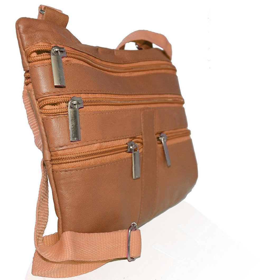 Genuine Leather Crossbody Mini Purse Organizer Travel Handcrafted Bag - Burgundy